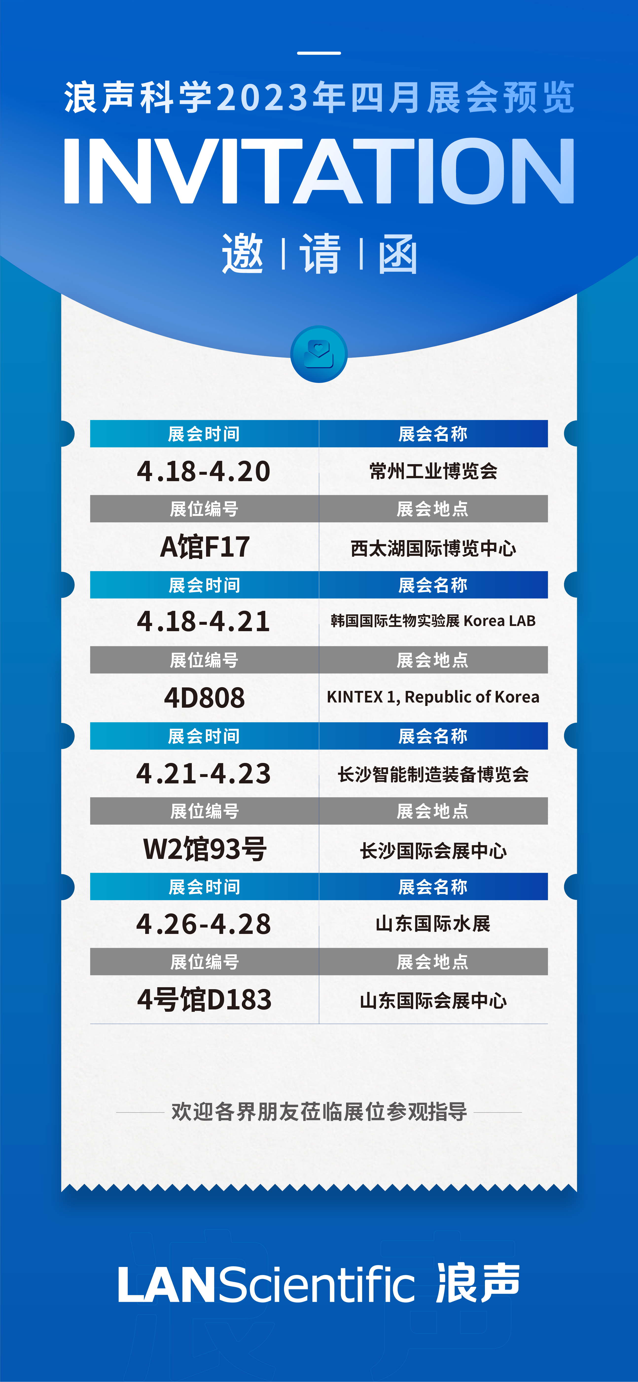 2023年四月展會(huì)預(yù)告集錦(圖1)