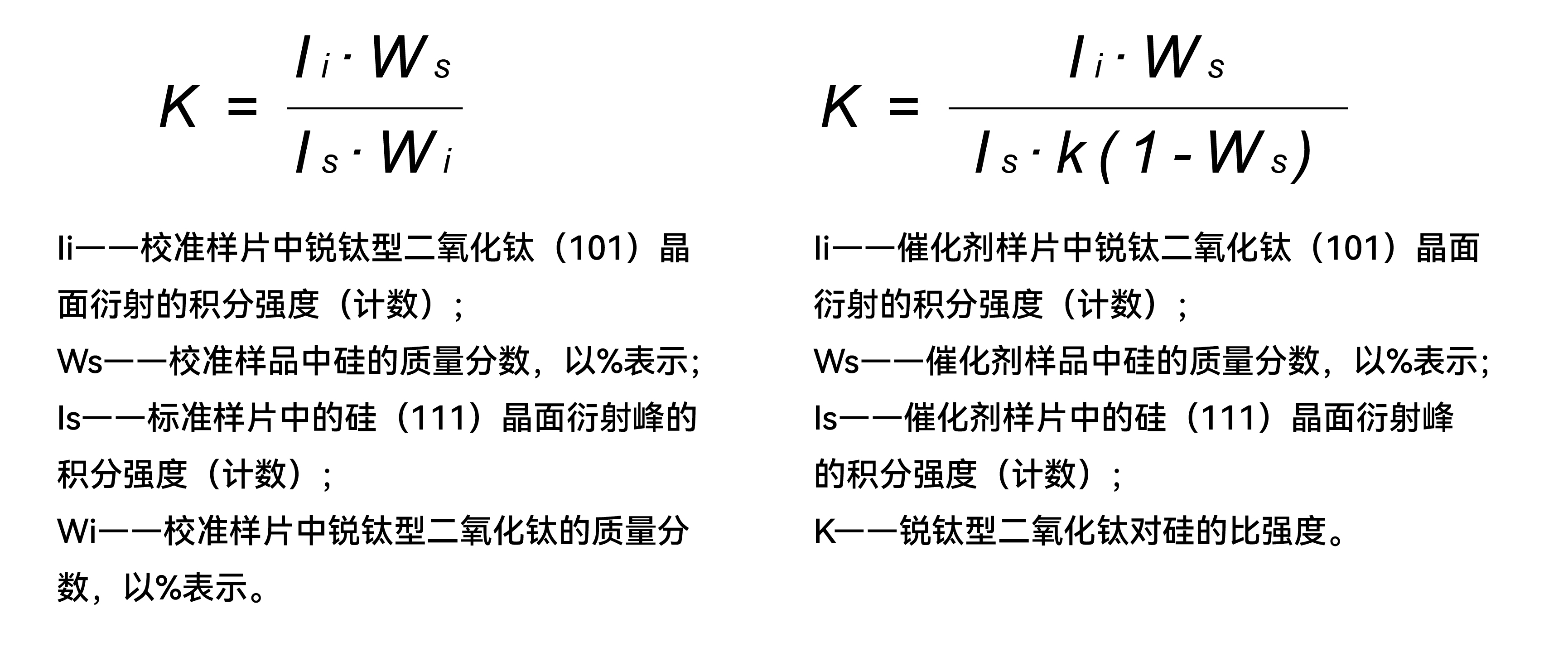 使用X射線衍射法計(jì)算加氫催化劑內(nèi)二氧化鈦含量的的應(yīng)用研究(圖1)